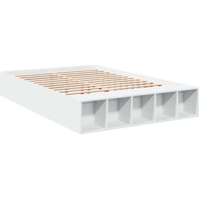 vidaXL Bed Frame without Mattress Sonoma Oak 120x190 cm Small Double - Brown