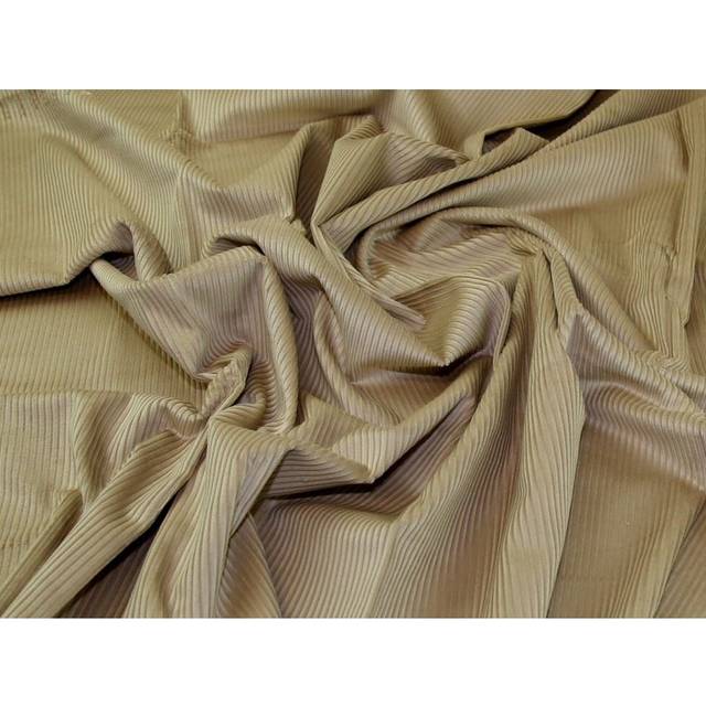 Deadstock Jumbo Cotton Cord Fabric Cream