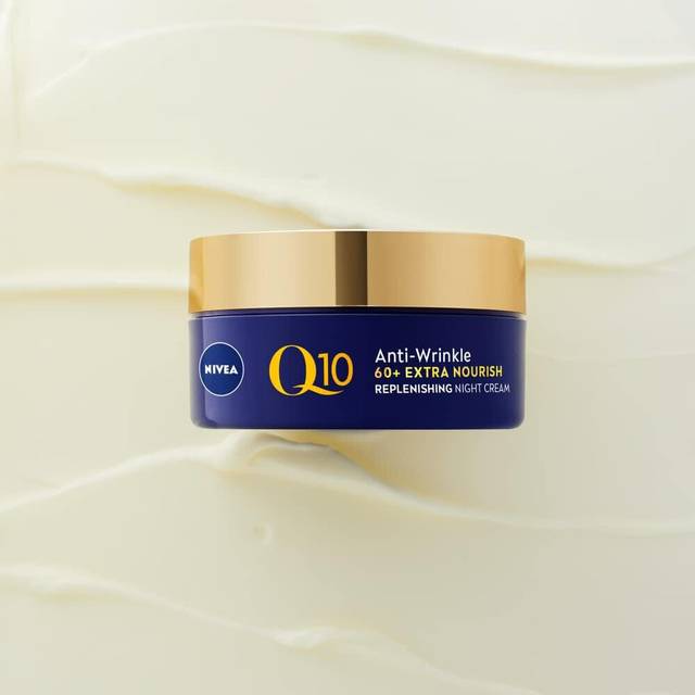 Nivea q10 power 60 + skin anti-wrinkle + replenishing night cream (50 ml), powe