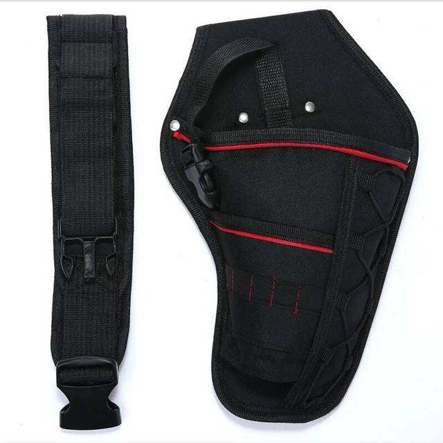 Electrician Tool Waist Bag with Multiple Pockets Hardware Tools Pouch