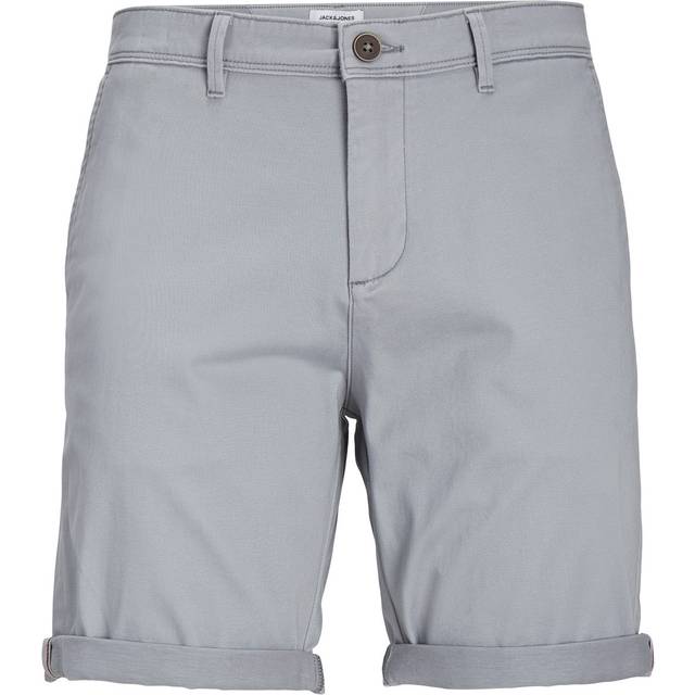 Men's Jack & Jones Bowie Solid Straight Shorts Ultimate Grey - Size: 37/36/32