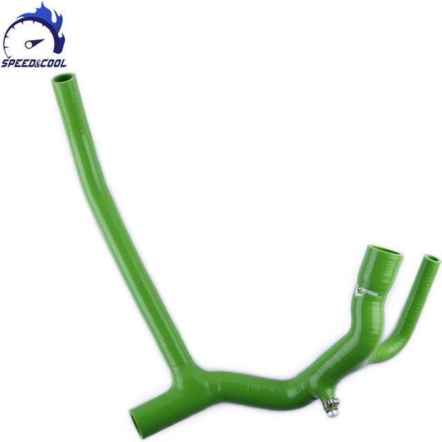 (Green) For 1999-2004 Land Rover Discovery 2 TD5 2000 2001 2002 2003 Car Silicone Radiator Coolant Pipe Tube Hose Kit