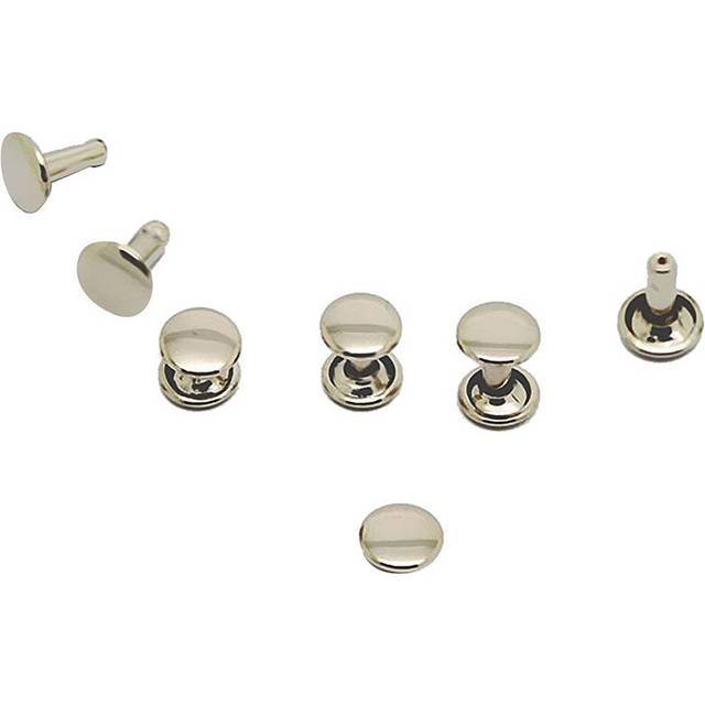 100pcs DIY Rivet Metal Board - Silver