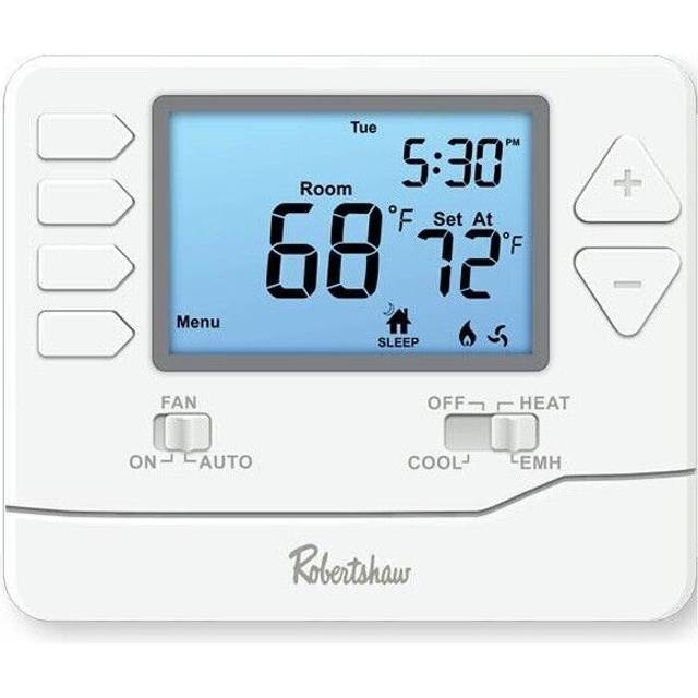 Robertshaw RS8210 Pro Series Non-Programmable Thermostat  Multi-Stage  2 Heat / 1 Cool