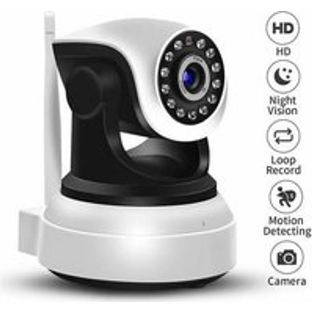 Rose - PinkWifi ip Camera, Wireless 1080P hd Indoor Security Camera, Baby Monitor, Security Camera for ios/ Android/ Windows pc, Monitor Home Child