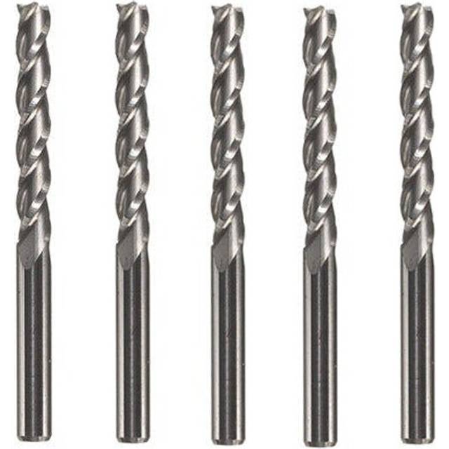 5pcs 22x3.175mm 3 Flute End Mill Cutter Milling for Acrylic