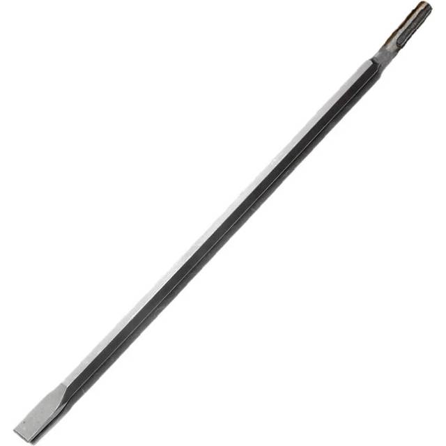 (Flat600mm) 14 x 160/250/400/600mm Pointed/Flat Head Round Shank Drill Bit for Hammer Drill Machine Slot