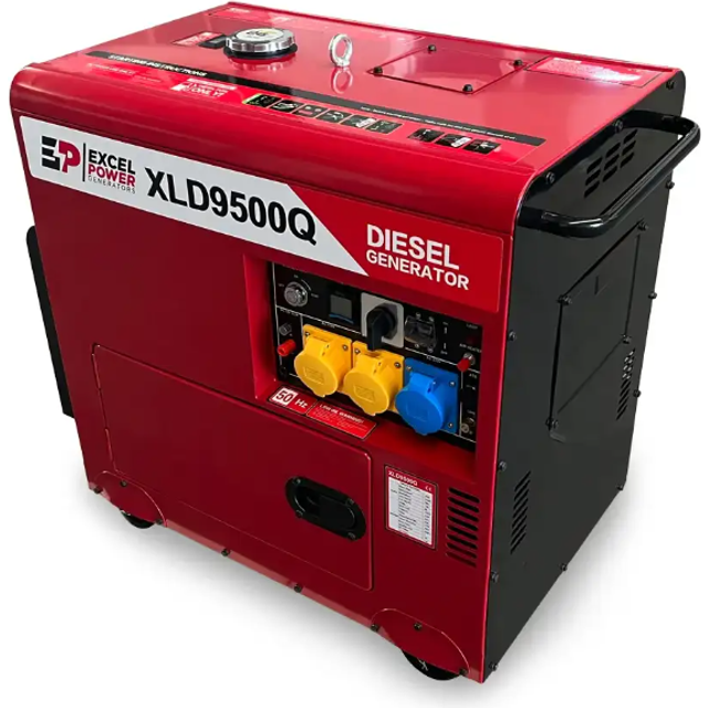 Excel Power Standby Electric key start 6.5KW Diesel Generator