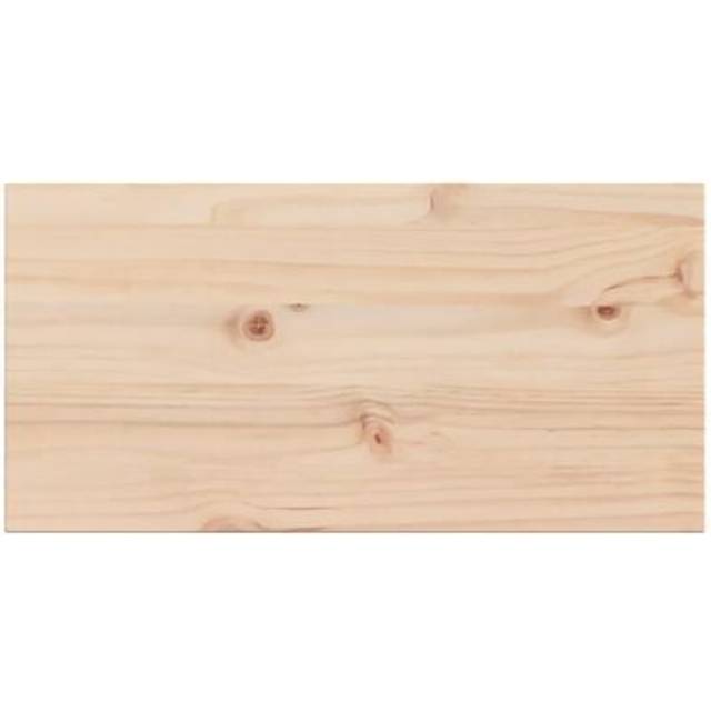 Bordsskivor 2 st 70x35x1,7 cm rektangulär massiv furu