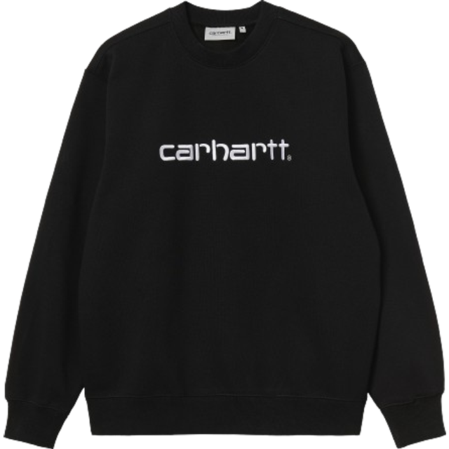 Fleeced Cotton Crew-neck Sweatshirt with Embossed Logo size Xl (Xl)