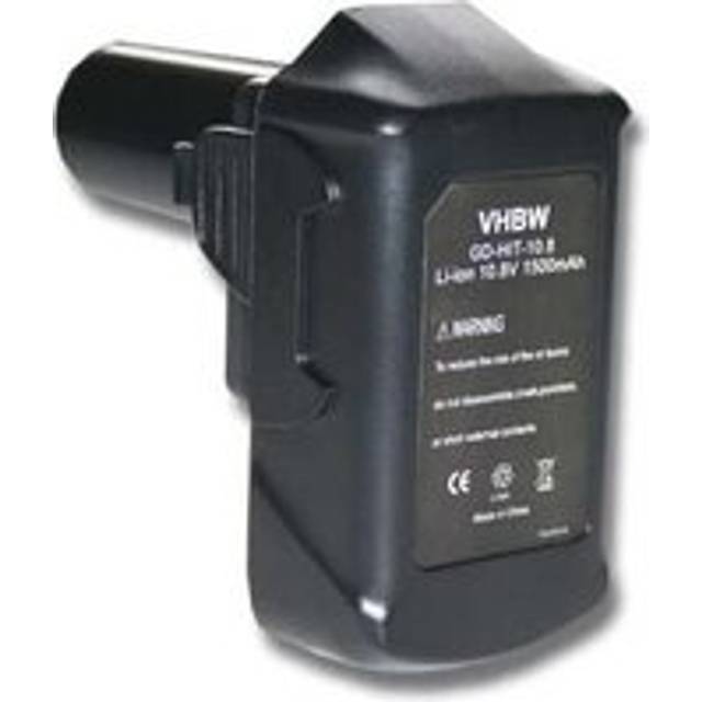 Vhbw - 1x Battery Replacement for Hitachi / Hikoki bcl 1030, bcl 1030A, bcl 1030M for Power Tools (1500 mAh, Li-Ion, 10.8 v)