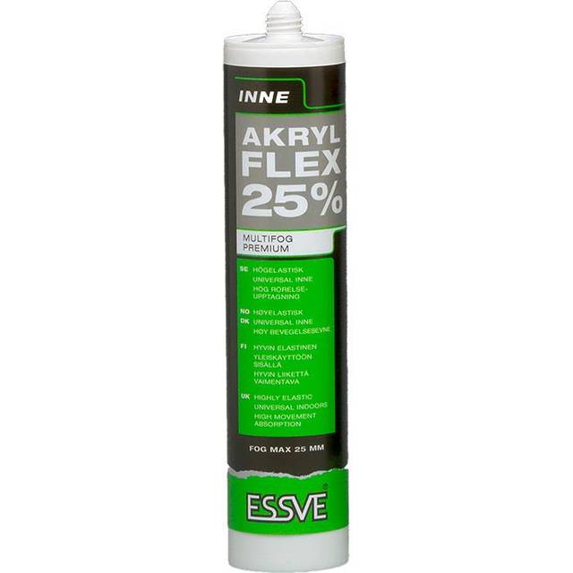 Essve Akrylfog FLEX 25  (Kulör: Vit 0500N Förpackning: 300 ml)