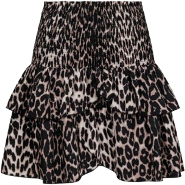 Neo Noir Carin R Leo Skirt Dam Korta Kjolar Stl. 40 - Från Magasin - Leopard (40)