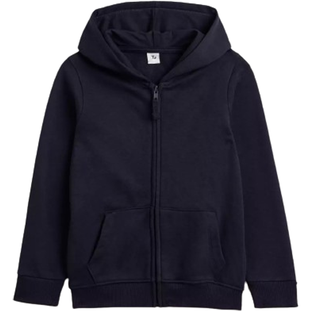 Navy Navy Unisex Sweat Hoodie (6 Years) - Tu by Sainsbury's (6 Years)