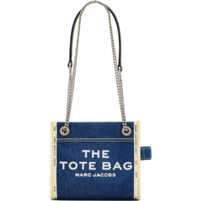 The Denim Chain Tote Bag
