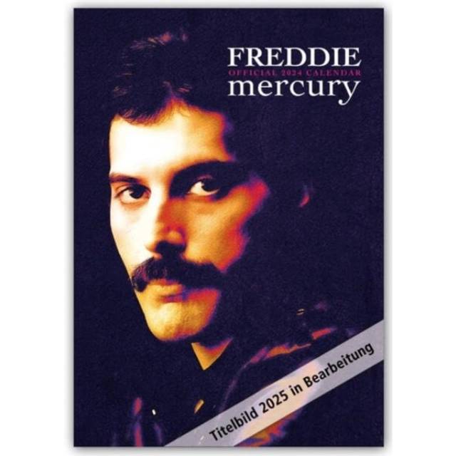 Freddie Mercury A3 Calendar 2025