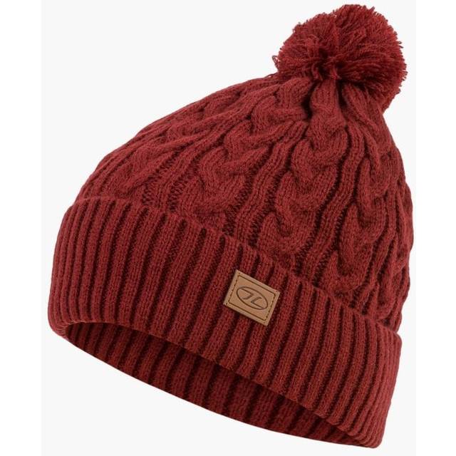 Highlander Beira Lined Bobble Hat - Rød