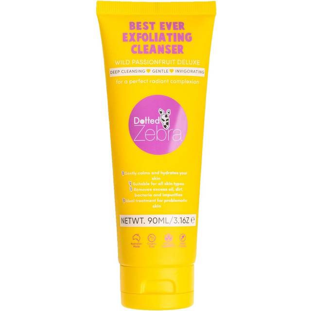 Best Ever Exfoliating Cleanser by Dotted Zebra for Women - 3.16 oz Cleanser