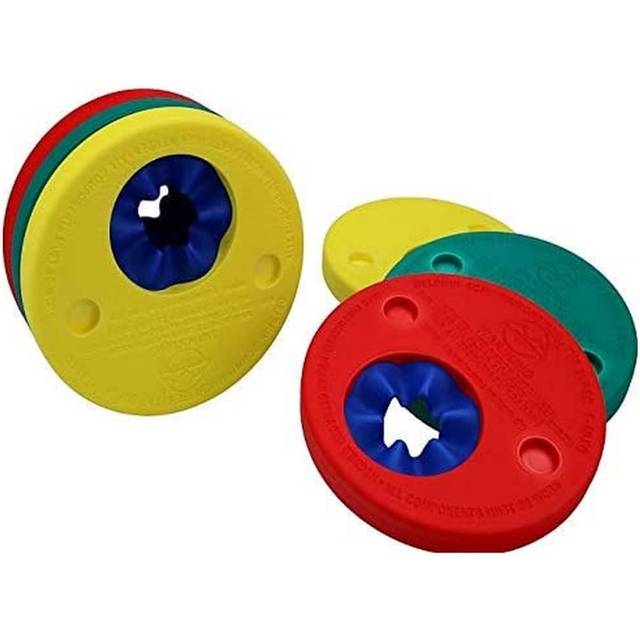swimming discs 15-60 kg 1-12 years 6 pieces red/yellow/green