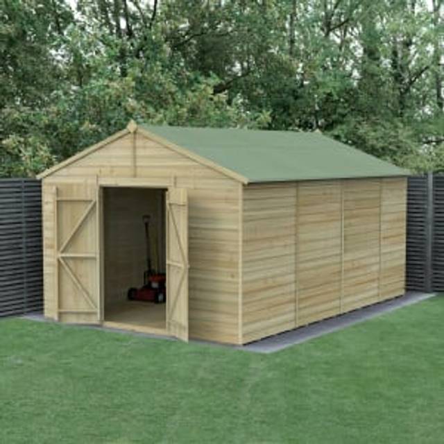 Beckwood 10x15 Apex Shed - No Installation / With Base / 0