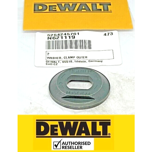 Genuine dewalt circular saw outer flange blade clamp washer dcs391 dcs367 dcs565