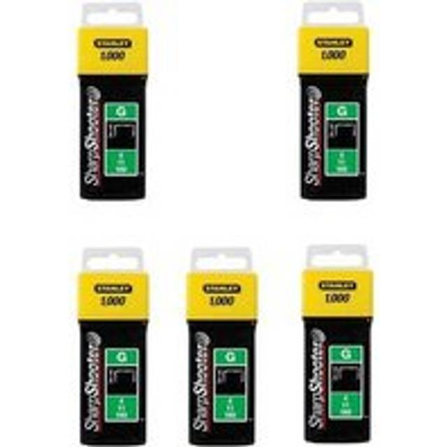 1-TRA705T 5000 x Heavy Duty Staples 8mm TRA705 Sharpshooter Type g 140 - Stanley