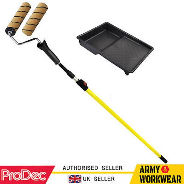 ProDec Twin Medium Pile Emulsion Roller & Tray Set - 9in x 1.75in