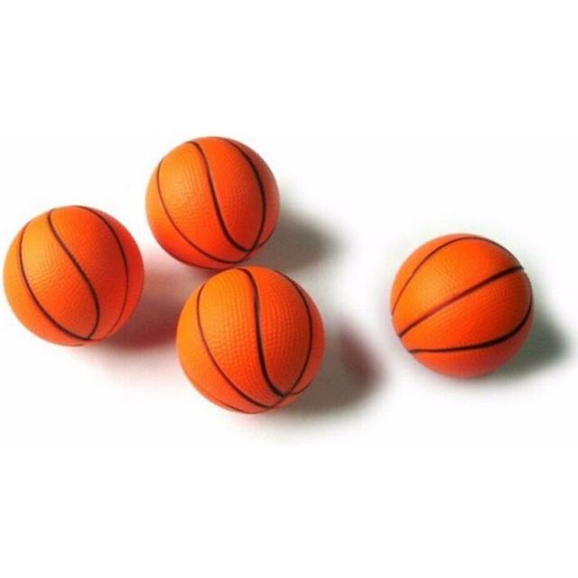 Hot 6.3cm Squeeze Ball Hand Exerciser Orange Mini Basketball Hand Wrist Exercise Stress Relief PU Foam Ball Toy FOR Kid Adult
