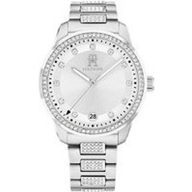 Tommy Hilfiger Damenuhr Th85 Crystals 1782757 - silber
