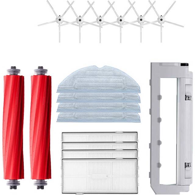 For Roborock S7 / T7S / T7S Plus Sweeping Robot Side Brush Main Brush Filter Mop Cloth Main Brush Cover Accessories