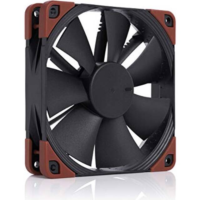 Noctua NF-F12 iPPC-3000 PWM, Kraftig Fläkt, 4-Pin, 3000 RPM (120 mm, Svart)