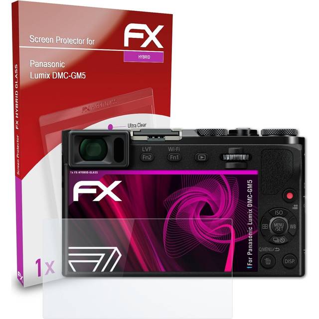 Atfolix Glass Protector For Panasonic Lumix Dmc-gm5 9h Hybrid-glass