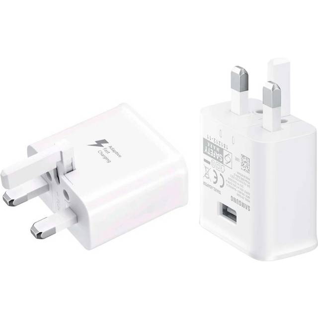 Samsung galaxy usb type-a plug adaptive fast charging 15w mains travel adaptor