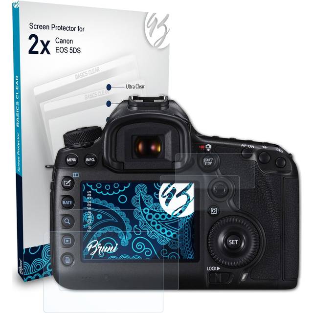 Bruni 2x Protective Film For Canon Eos 5ds Screen Protector Screen Protection