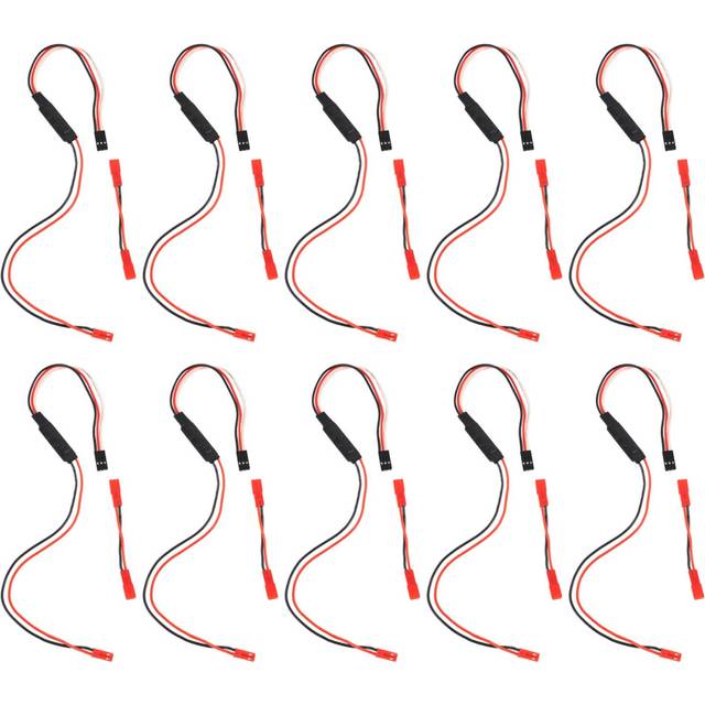 10X Winch CH3 Control Line Panel Remote Controller Receiver Cable for 1/10 RC Crawler Axial SCX10 TRX4
