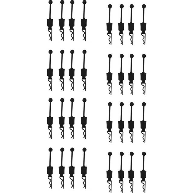 32Pcs Rubber Car Body Clip Retainer Shell Fixed Buckle Lock for 1/10 ARRMA Senton Granite Slash UDR,4