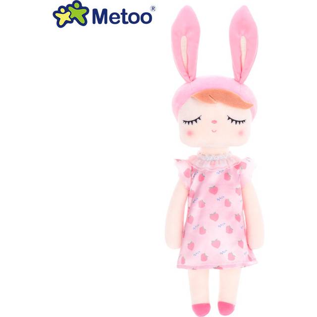 (Fruit Dress) Soft And Cuddly Metoo Angela Plush Doll For Kids Comforting Stuffed Toy
