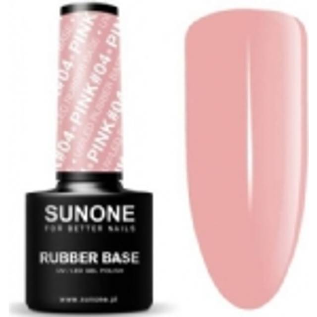 Sunone Rubber Base Coat Pink 04, 5ml