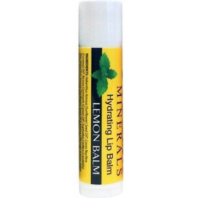 3 Pack Adama Minerals Hydrating Lip Balm (Lemon Balm)