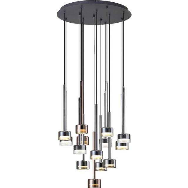 Mantra M7879 Tonic 14 Light Round Pendant Black/Chrome/Bronze/Copper
