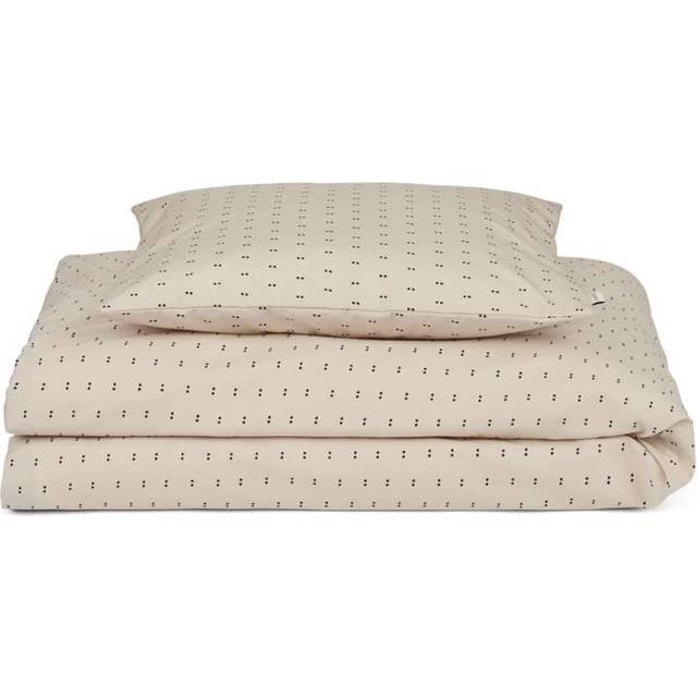 LIEWOOD - Ingeborg Junior Bedding Print - Sängkläder för barn - 2186 - Double dot / Silver lining - L140 x W100 cm pillow: L45 x W40 cm