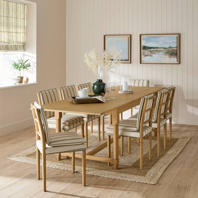 Churchgate Walcote 6-8 Seater Extending Dining Table - Oak