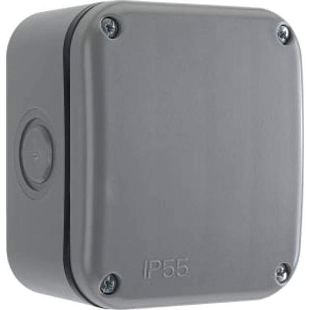 Masterplug Small Exterior Junction Box - Grey