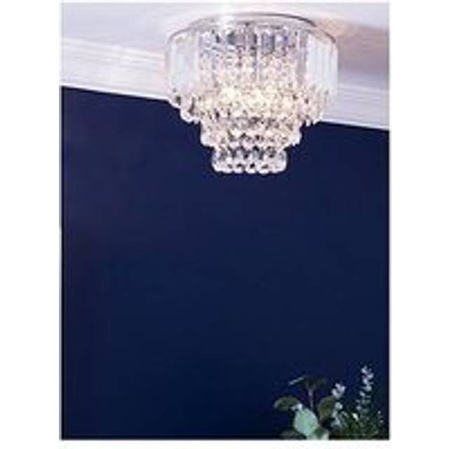 Bhs Paladina Flush Fitting - Chrome/Clear