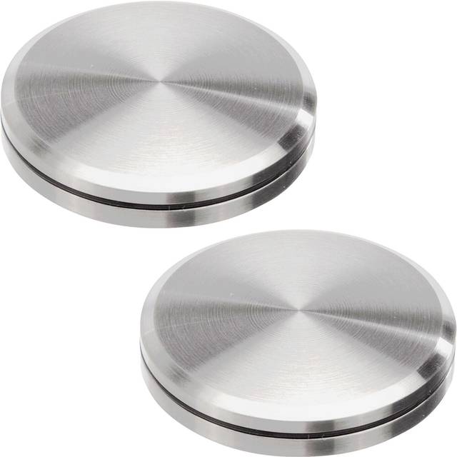Silver Point & Twist Knob For Bosch Neff Siemens Ceramic Induction Hob X 2