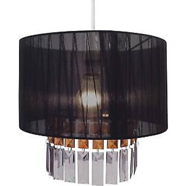 Country Club Easyfit Light Decoration - Ribbon & Gems, Black