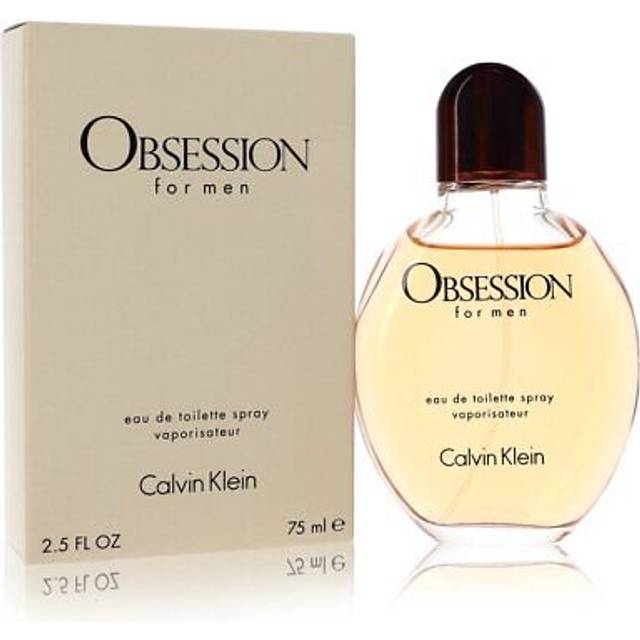 Obsession by calvin klein, eau de toilette spray 75 ml for men