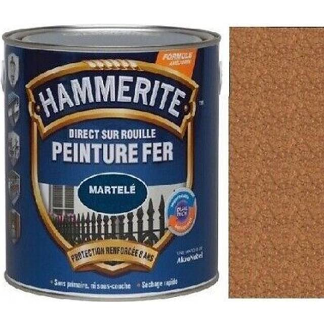 Hammered Copper Paint Directly On Rust 250ml Hammerite