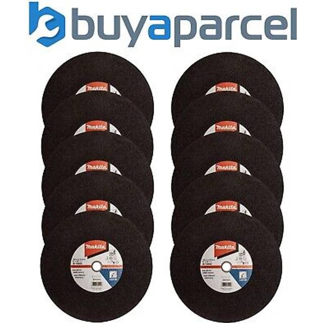 10x Makita B-10665 Abrasive Chop Saw Wheel Metal Cut 355mm x 3 x 25.4mm - 2414EN