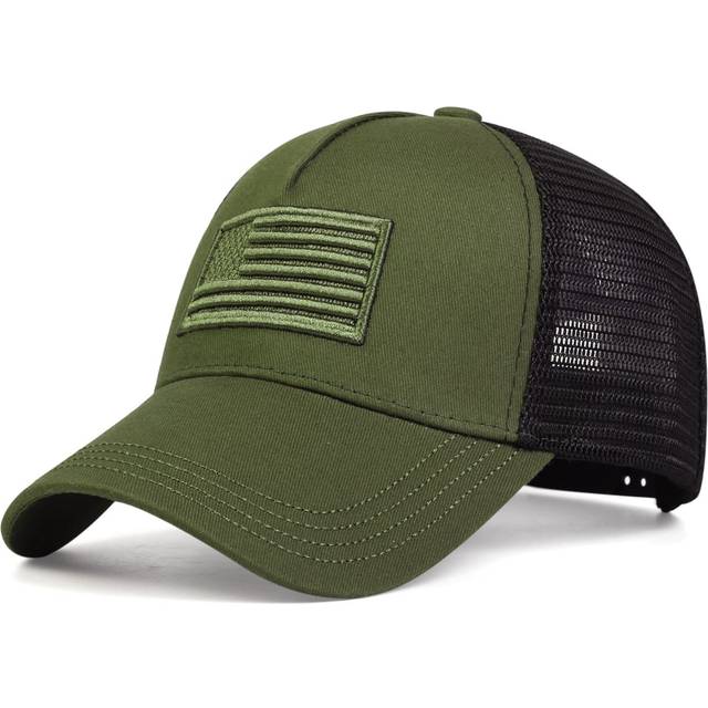 SHEIN 1pc Men&#39;s Adjustable Embroidered American Flag Baseball Cap, Sunproof And Casual, Suitable For Spring And Summer Vacations And Travel